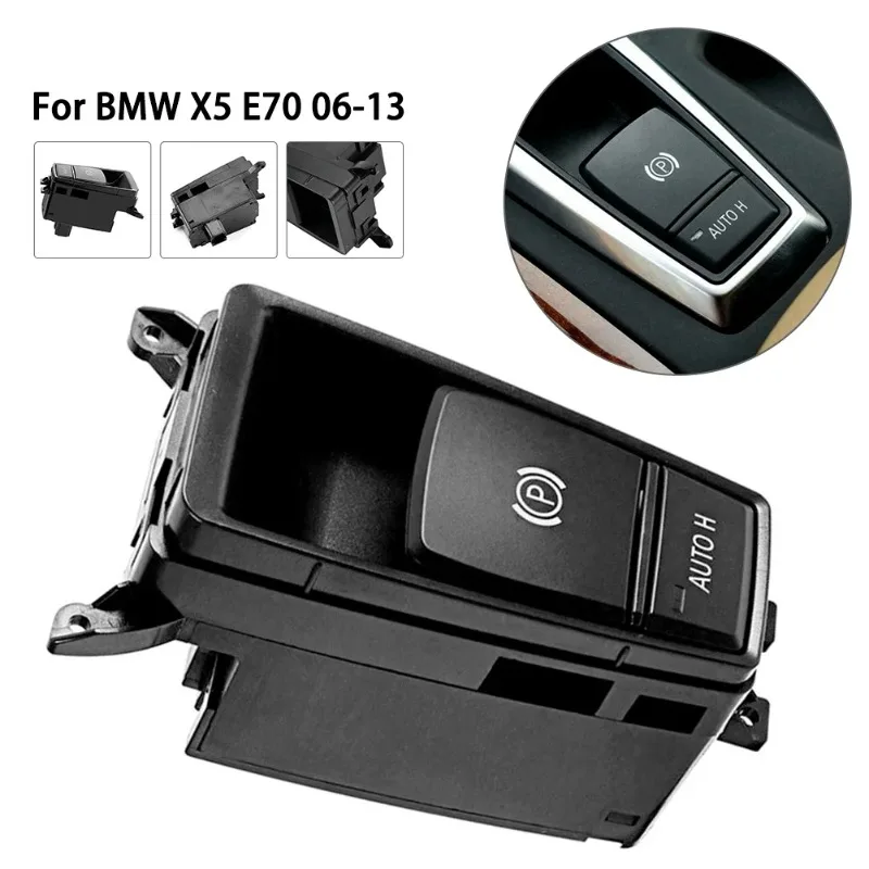 1PC 61319148508 Electronic Parking Brake Switch For BMW E70 X5 E71 E72 X6 Handbrake Release Button Control Car Accessories