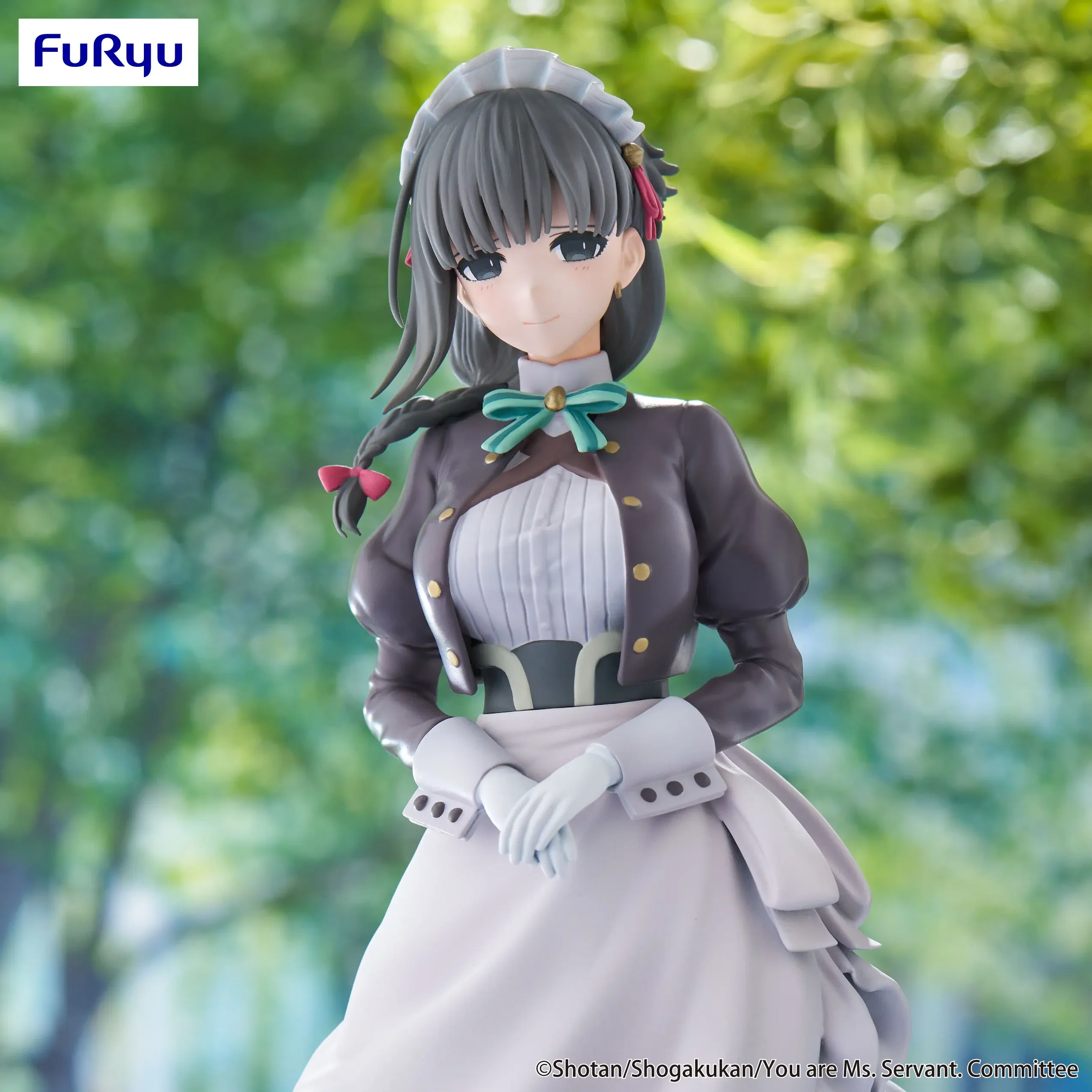 Original FuRyu Trio-Try-iT TTI คุณเป็นนางสาว Servant นางสาว Servant PVC อะนิเมะตัวเลข Action Figure ของเล่นคริสต์มาสของขวัญ