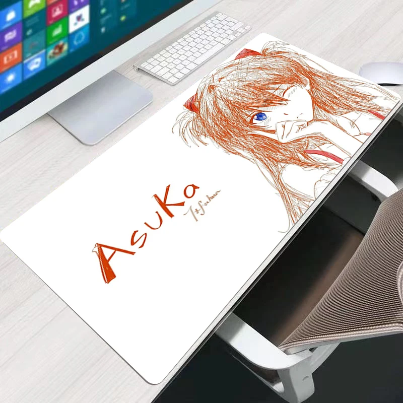 Pink and white Anime Mouse Pad Animation Office E-sports Gaming Table Mat Computer Keyboard Pads Hand