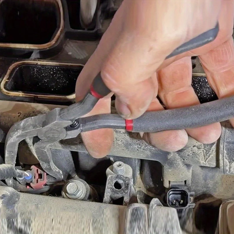 Alicate de desconexão de clipe elétrico automotivo, alicate de conector elétrico automotivo, braçadeira de tubo de mangueira, plugue elétrico automotivo