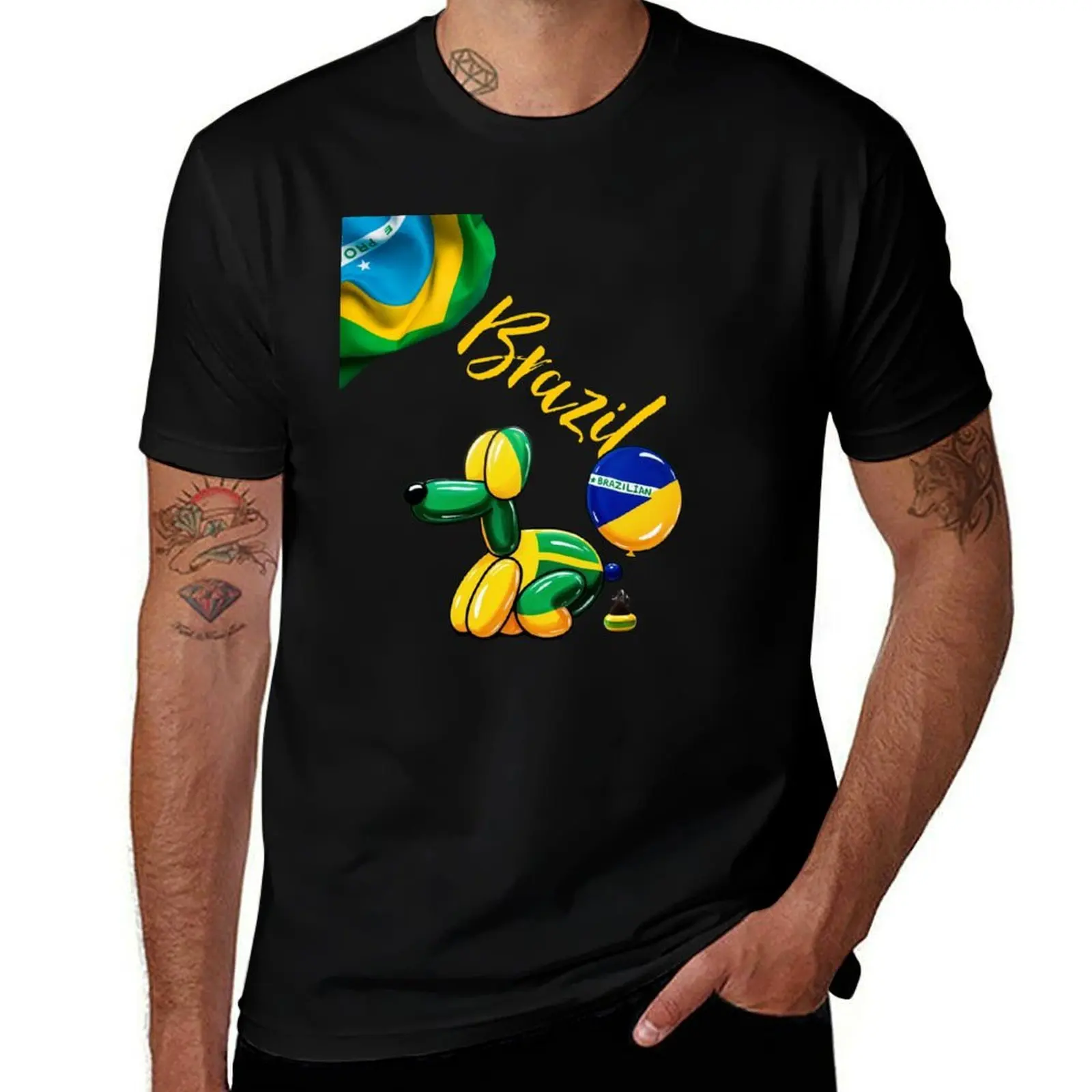 

A Star Is Born – Brazilian Pride T-Shirt hippie clothes Funny t-shirt anime designer t shirt men