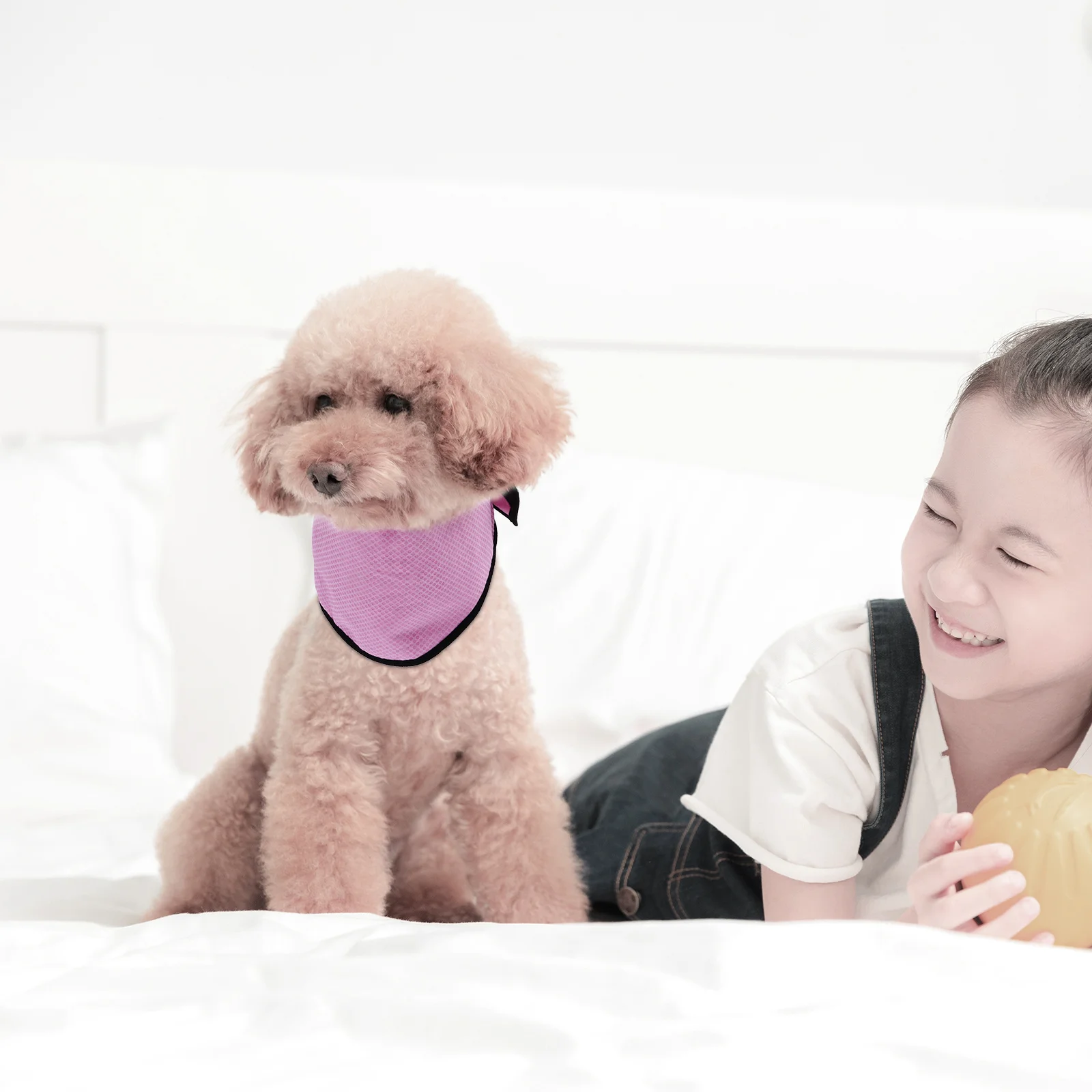 

Pet Cooling Collar Dog Cat Summer Ice Scarf Outdoor Running Walking Cooling Bandana Breathable Summer Accessories