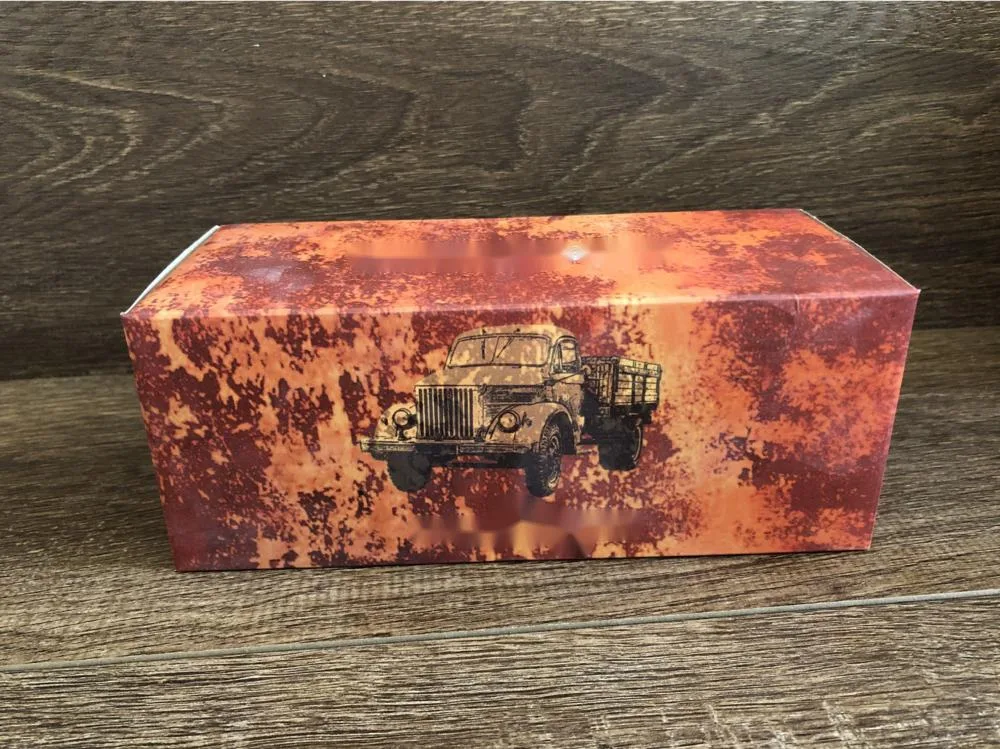 รถบรรทุกเทท้ายรัสเซีย KPA3-256 ขนาด 1/72 ทำจากโลหะ ของสะสมสำหรับเด็ก