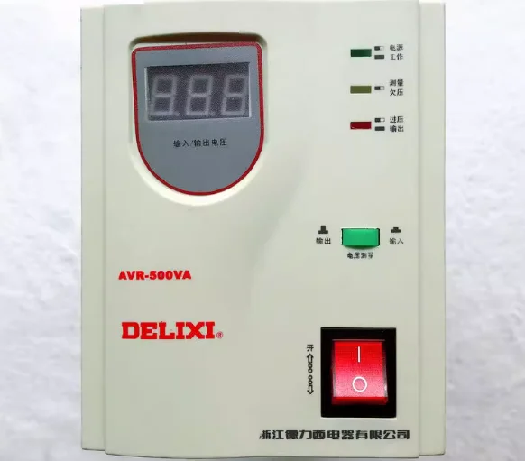 Delixi voltage stabilizer automatic Household TV PC Refrigerator AC regulator GOOD TE