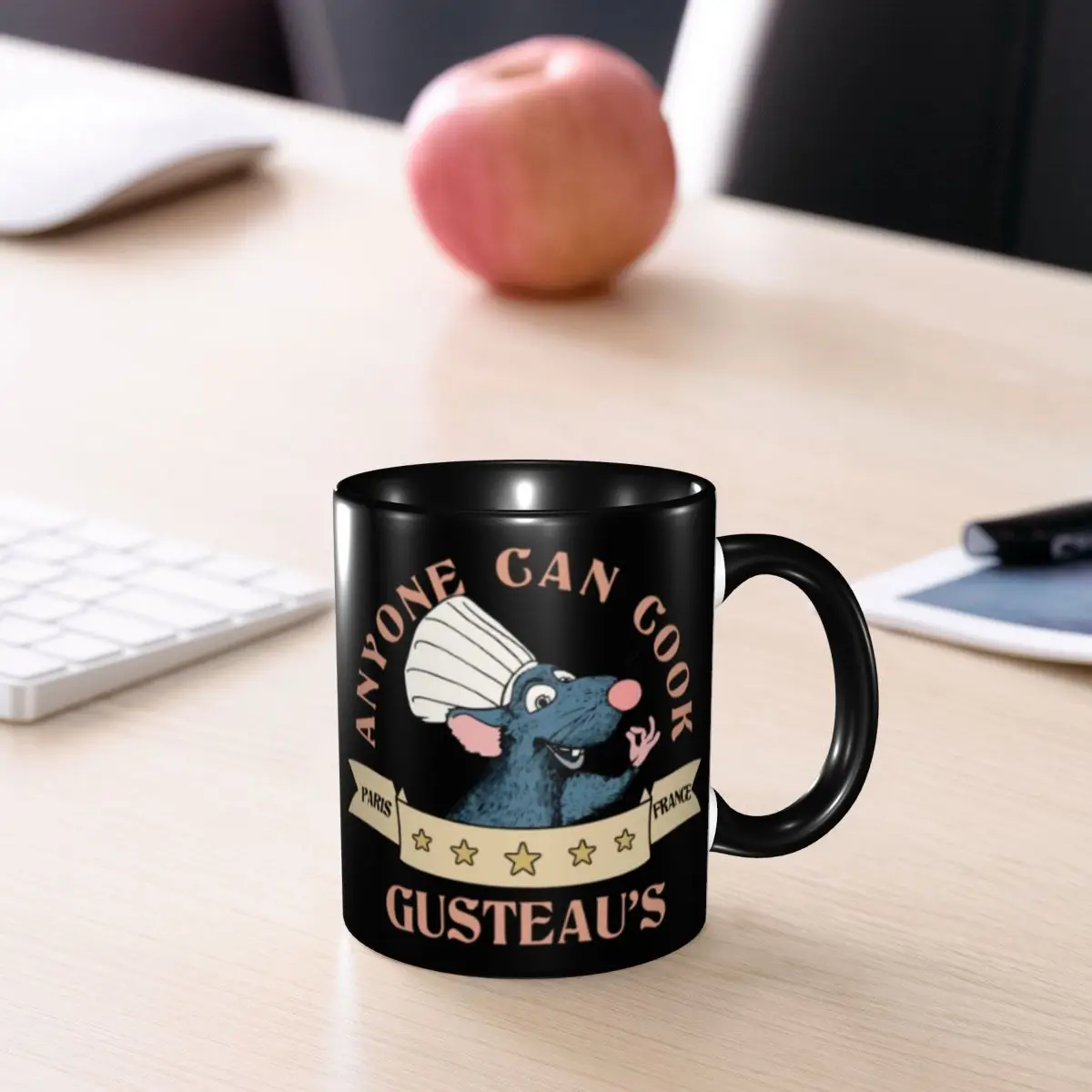 Ratatouille Remy Cartoon Movie Coffee Mug DIY Personalized Ceramic Tea Milk Mug