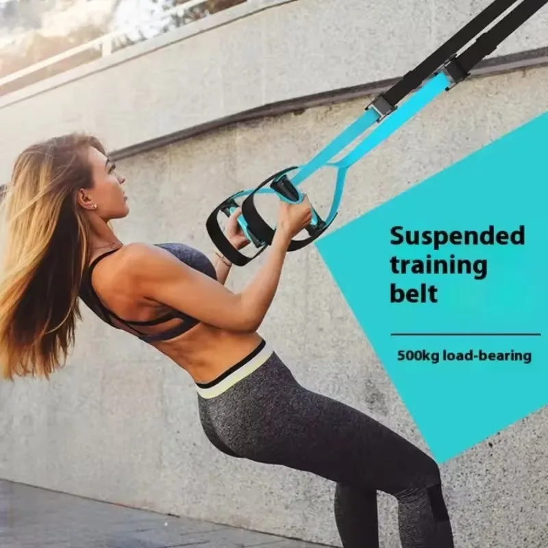 

Hanging Training Belt Pull Up Ropes Suspension Training Belt Anti-break Straps Fitness Men's Strength Legs Home Equipment
