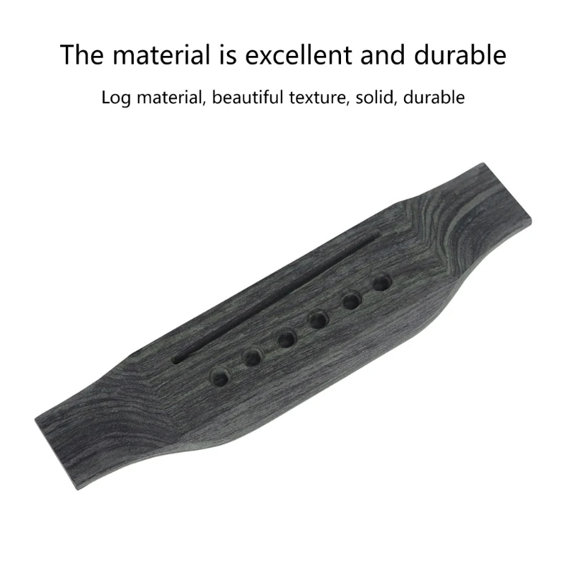 Improve Your Guitar Tone with Rosewood 6 Strings Guitar Bridge Suitable for Classical and Ethnic Styles Beautiful Design