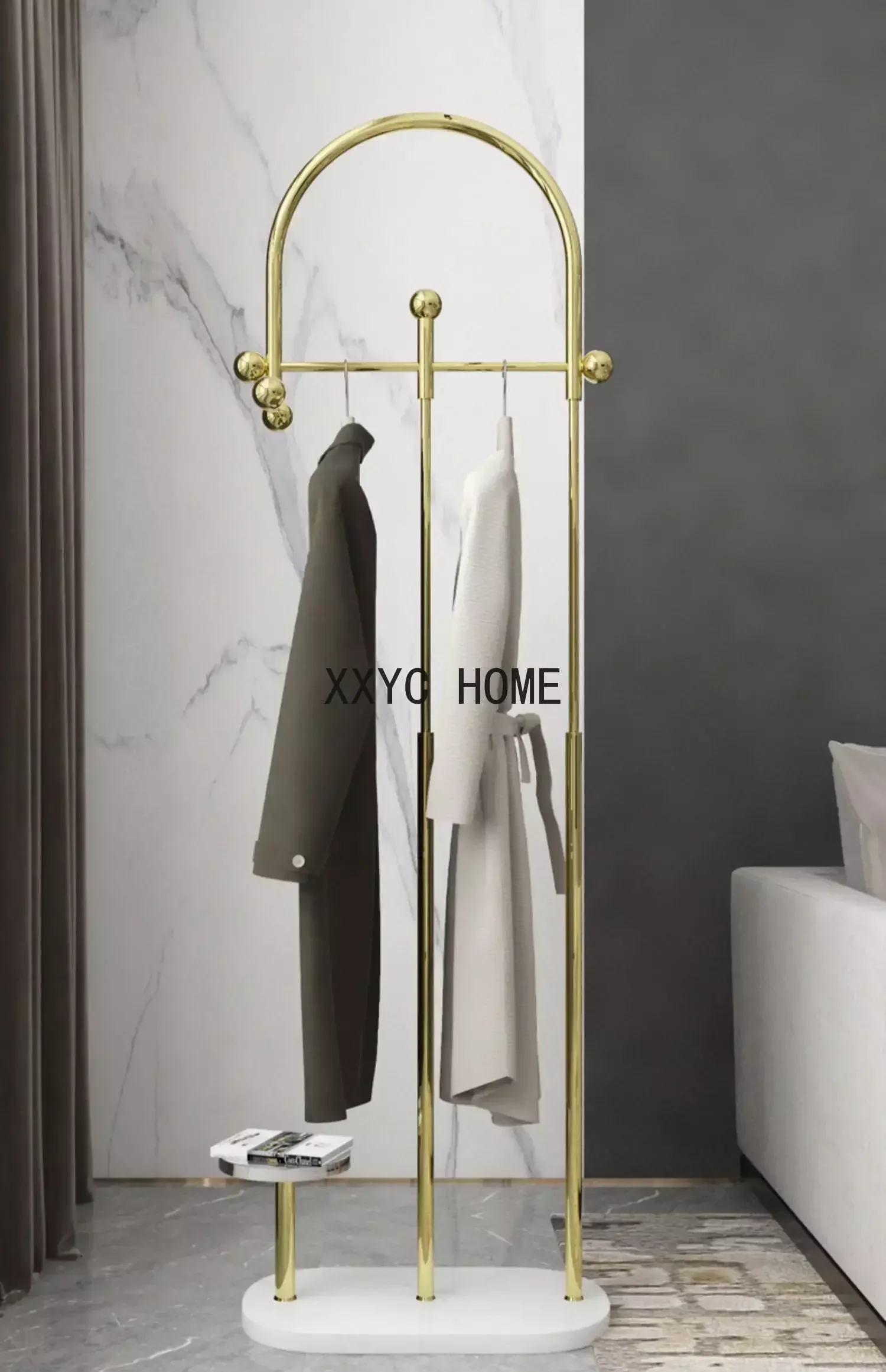 

Italian Light Luxury Floor Home Bedroom High-End Creative Simple Multifunctional Hanger