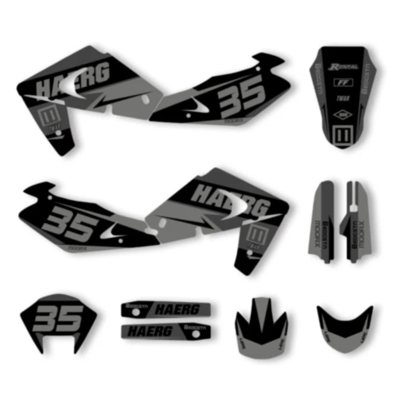 

Графическая наклейка для мотоцикла DSMTECH для Husqvarna TE 250 01 02 03 04 SM 450 02 03 04 002