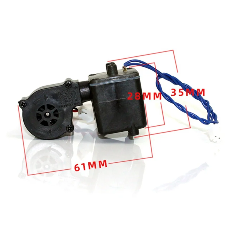 Aksesori Generator asap, suku cadang Generator asap untuk 1/16 Henglong RC Model 6.0S/6.1S Versi RC Trailer penggali