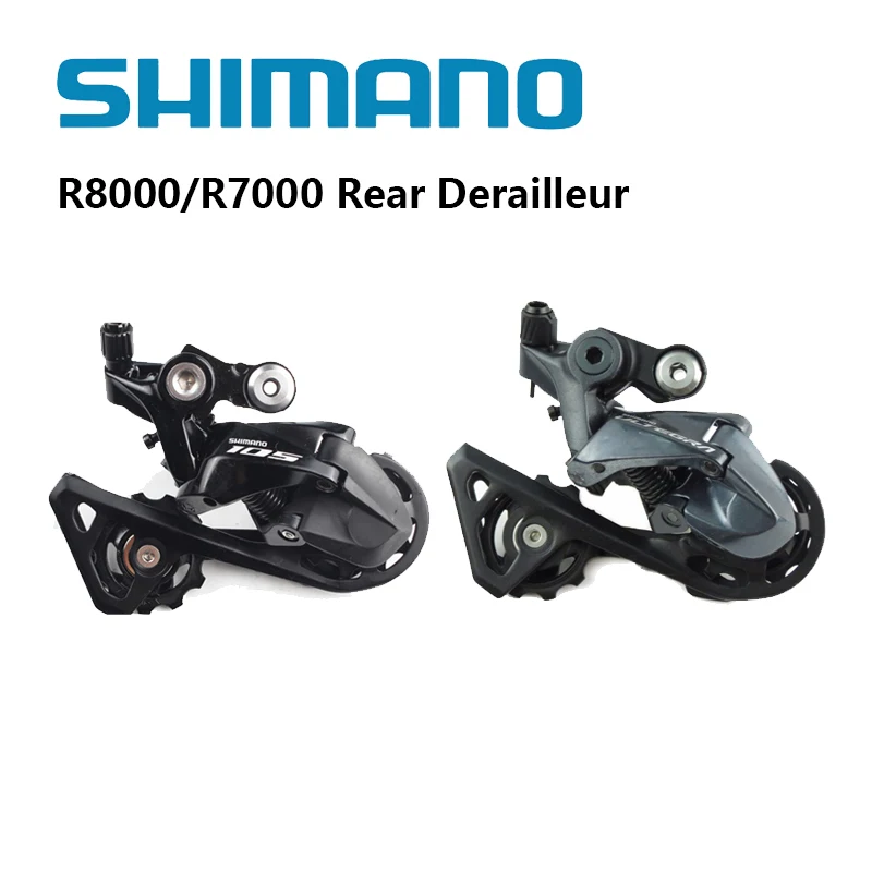 Shimano 105 R7000 및 Ultegra R8000 11단 도로 자전거용 리어 변속기 – SS 짧은 케이지 및 GS 중간 케이지 선택 가능