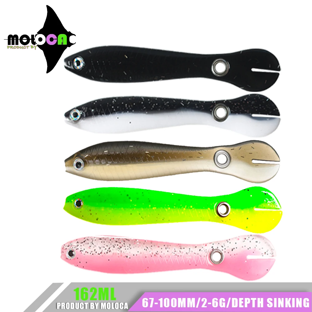 

Fishing Accessories 5PCS/Lot Soft Lures 2g/6g Wobble Tail Small Loach Bait Silicone Isca Artificial Peche A La Carpe Fish Leurre