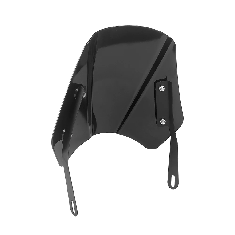 Universal Motorrad 5-7 Zoll Windschutzscheibe Retro Motorrad Windabweiser für Cafe Racer Royal Enfield Honda Yamaha Kawasaki Suzuki – Detail 9