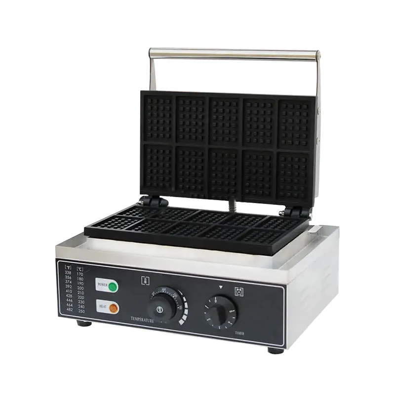 Commercial Waffle Machine Mini Square Belgian Muffin Waffle Maker Manufacturer Wholesale Price