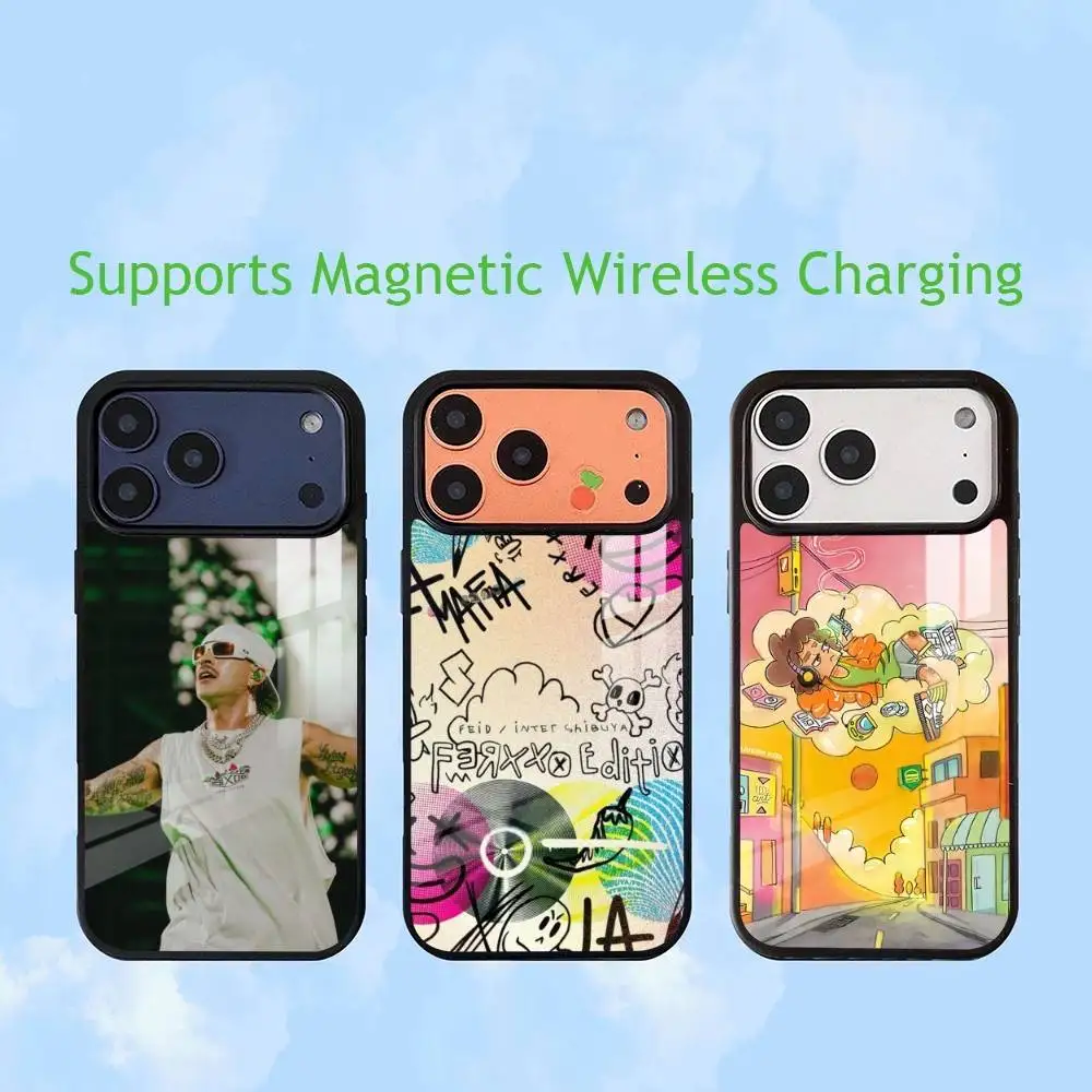 Fashion Street Ferxxo Graffiti  Phone Case For iPhone17,16,15,14,13,12,11 Plus,Pro Compatible with magnetic wireless charging