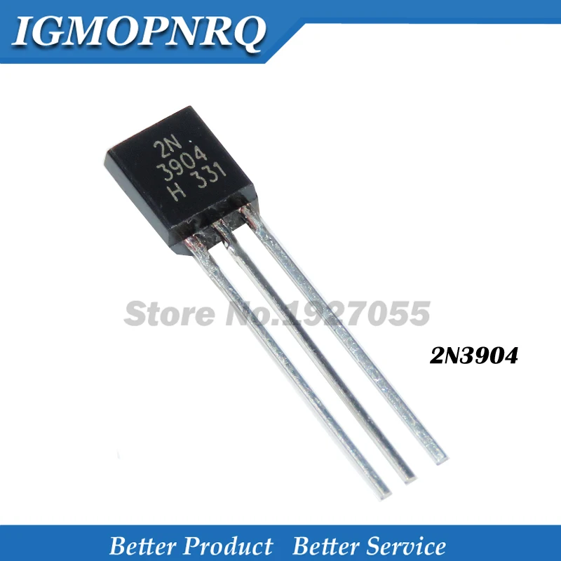 100PCS 2N3904 TO-92 3904 TO92 NPN General Purpose Transistor NeW