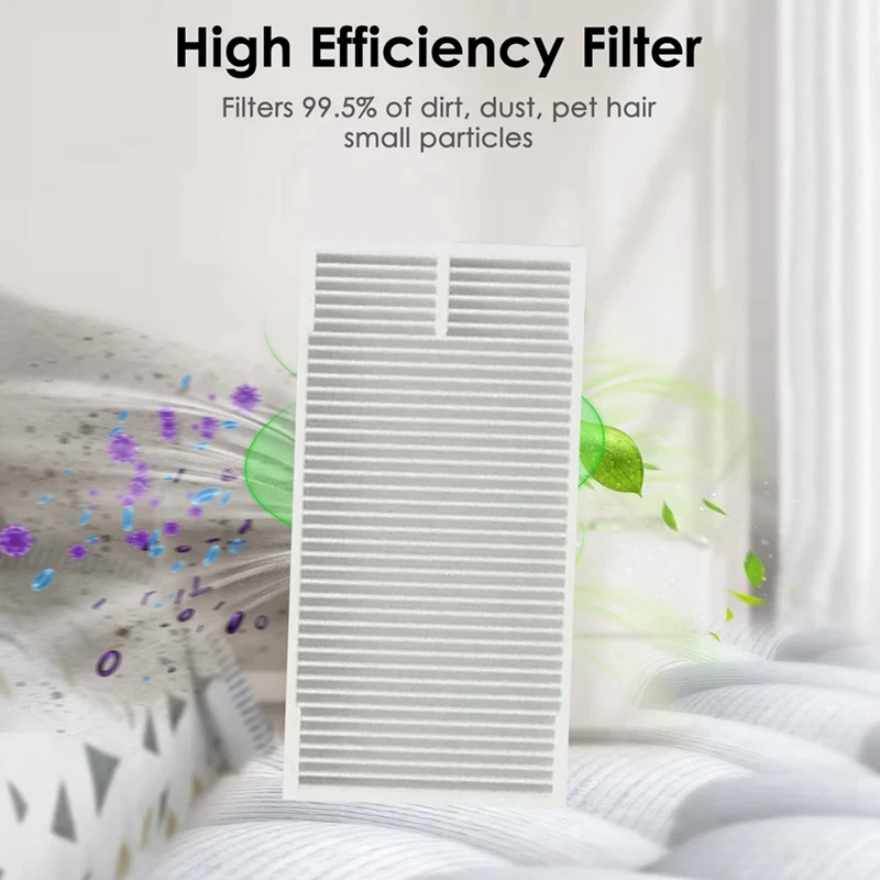 إكسسوارات مكنسة كهربائية روبوت بديلة ، فلتر فرشاة جانبية رئيسية ، وسادة ممسحة لobode A8 EUREKA E10s Aurum PRO ، 11 روض