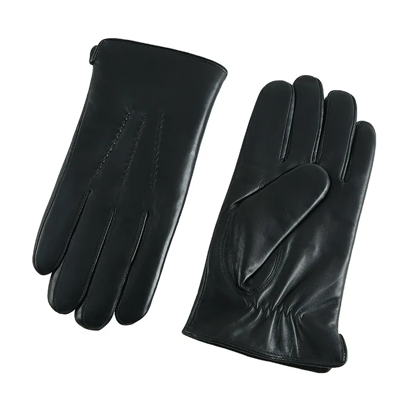 Winter Sheepskin and Fur Integrated Gloves Are Cold-proof, Waterproof, Piled and Thickened, and Pure Sheepskin Keeps Warm.