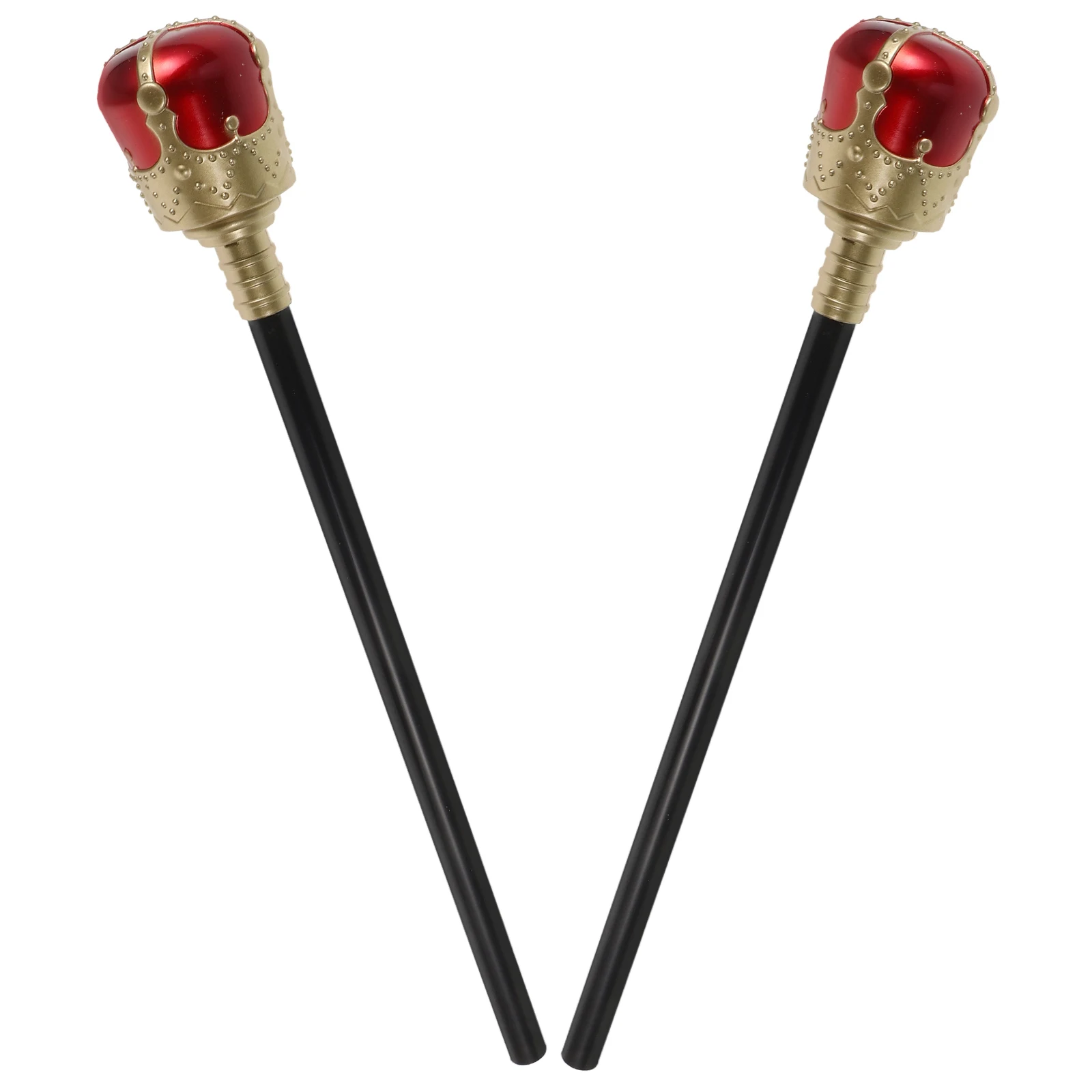 2-teiliges King Prop Sceptor Sceptor Kostüm Kinderzepter für Jungen