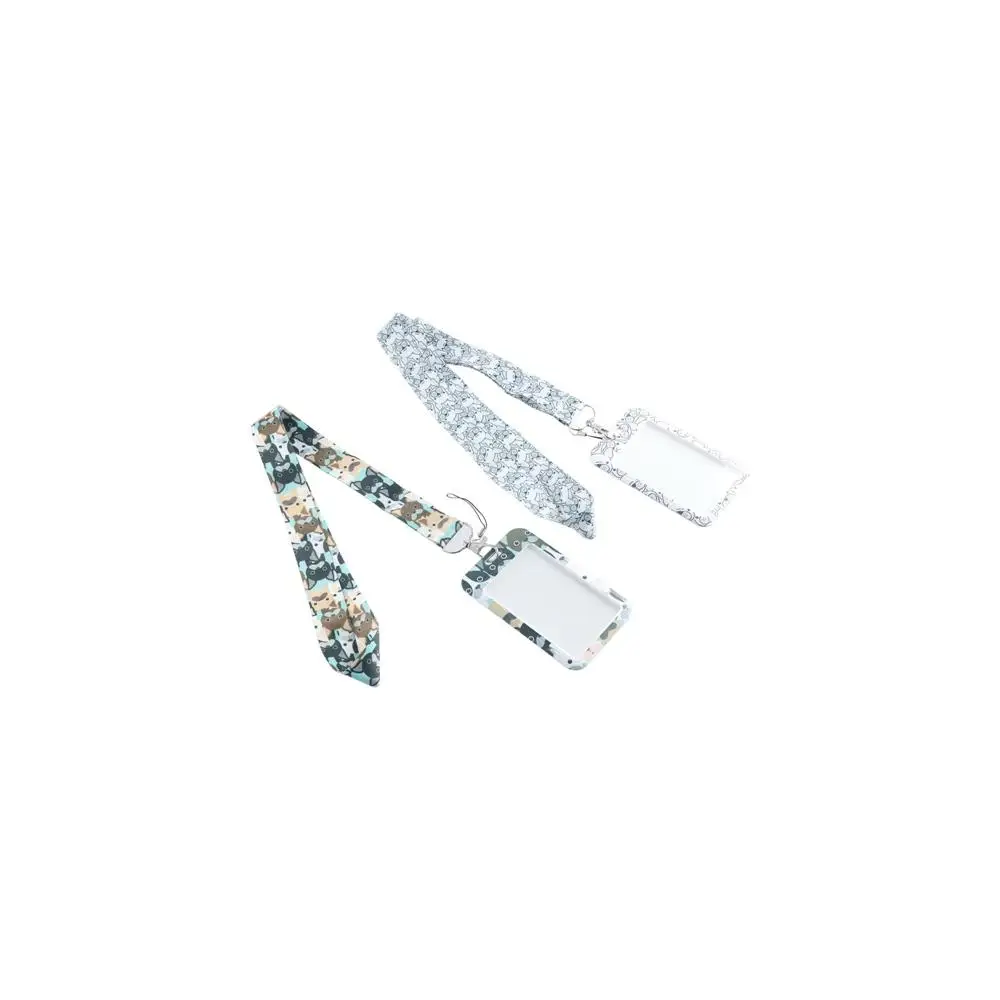 

Gifts Cute Phone Lanyard Keyrings Card Holder Hang Rope ID Card Holder Neck Strap Lanyards Animals Lanyards Badge Holder