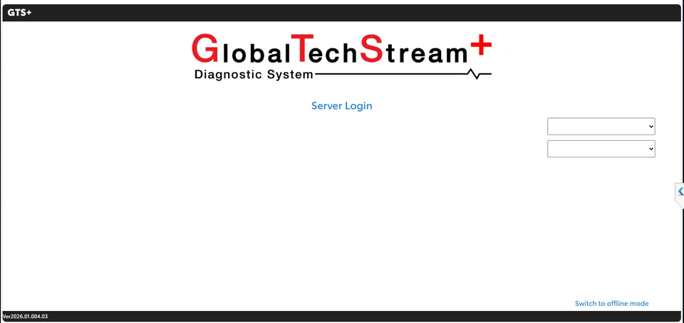 2026年 GTS+ Global Techstream+ 2026.01.004 トヨタ/レクサス用車両