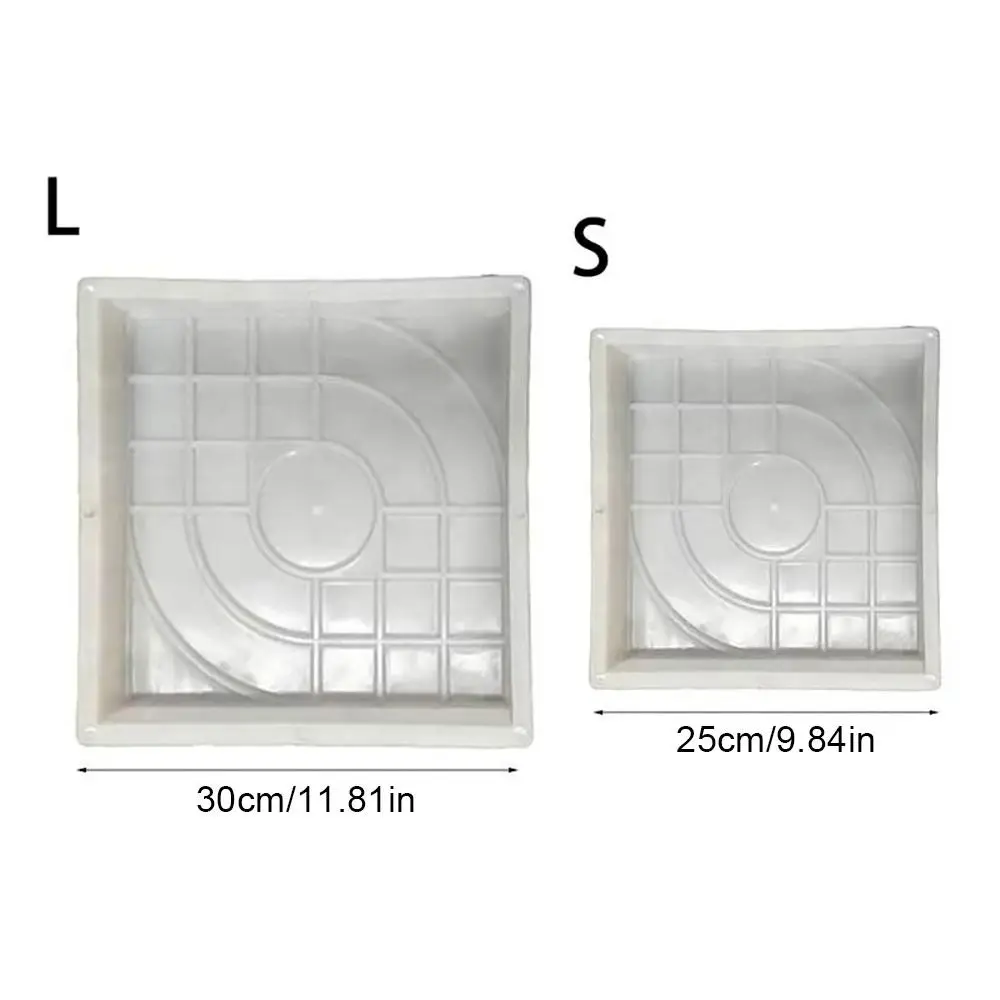 1Pcs New Square Shaped Paving Brick Mould Plastic Reusable Concrete Path Maker Mold DIY Walk Maker For Lawn Patio Yard Garden view 6