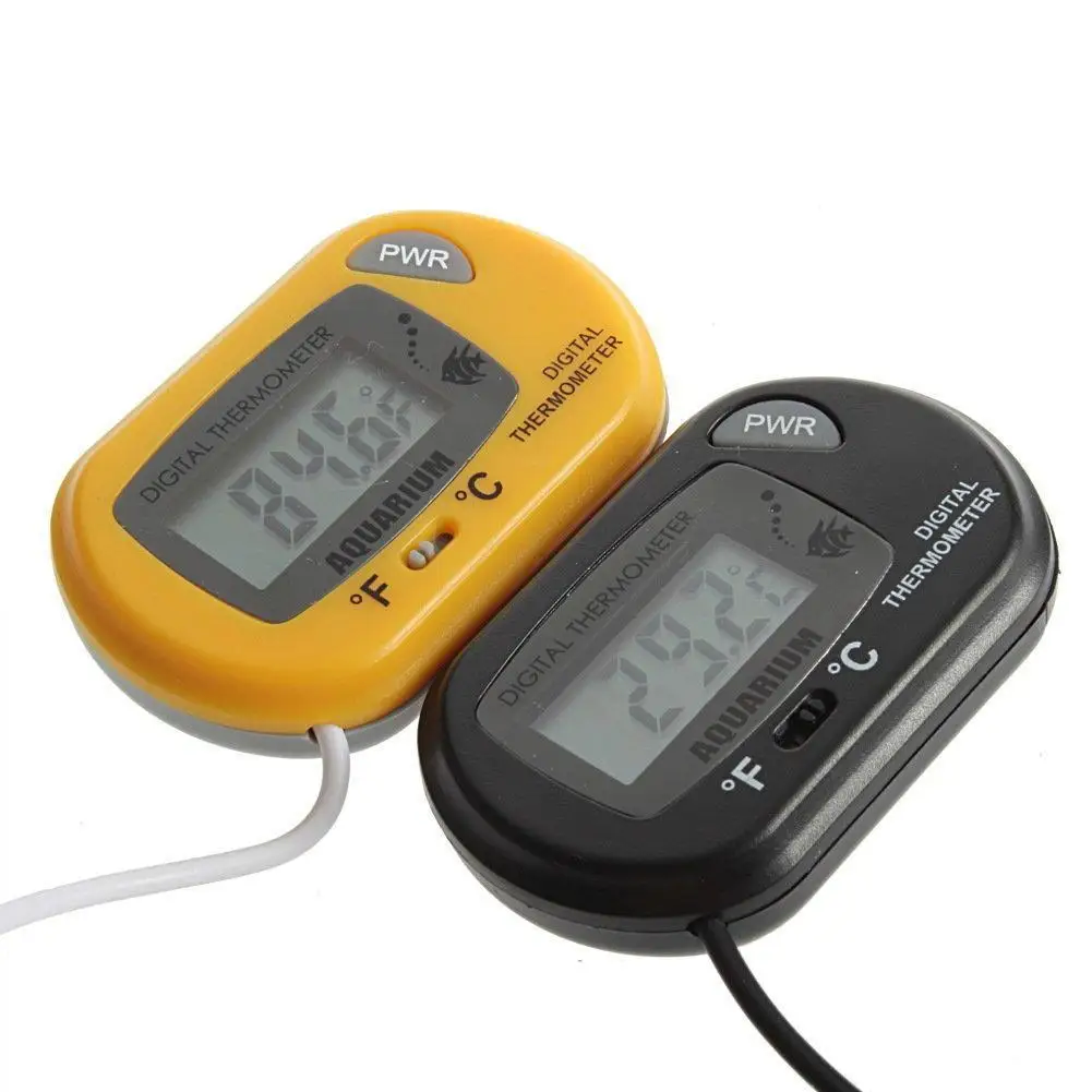 Aquarium-Thermometer, wasserdicht, elektronisches Thermometer, LCD, digitaler Aquarium-Bildschirm, Sensor, Thermometer-Controller mit Sonde – Detail 5