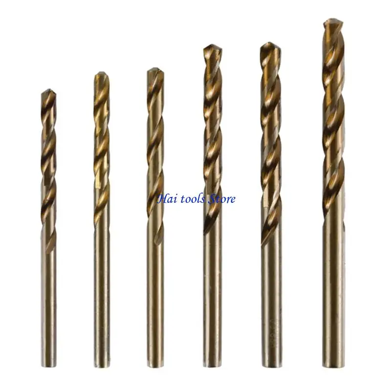 

X37E Completed 13Pieces Quality Twist Drill Bits Set for Iron Aluminum Alloy Plastic Materials Drilling Needs with Carry Case