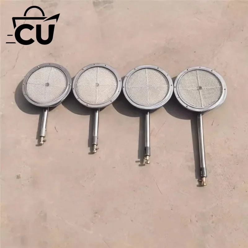 Gas Burner, Gas Burner,  Burner, Round Fire, No Open Flame Porcelain Plate Roast Duck Burner