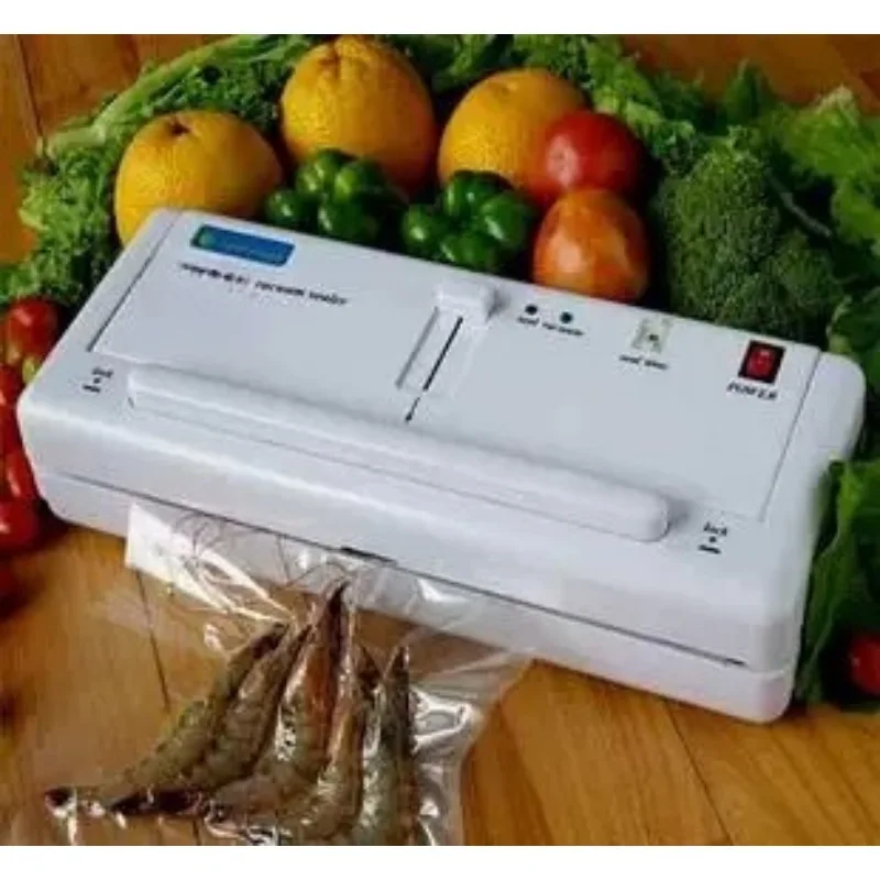 Kitchen Vacuum Sealer Plastic Bag Sealer Degasser Vacuum Bags Sealing Machine Kitchen Fruit Vacuum Degasser