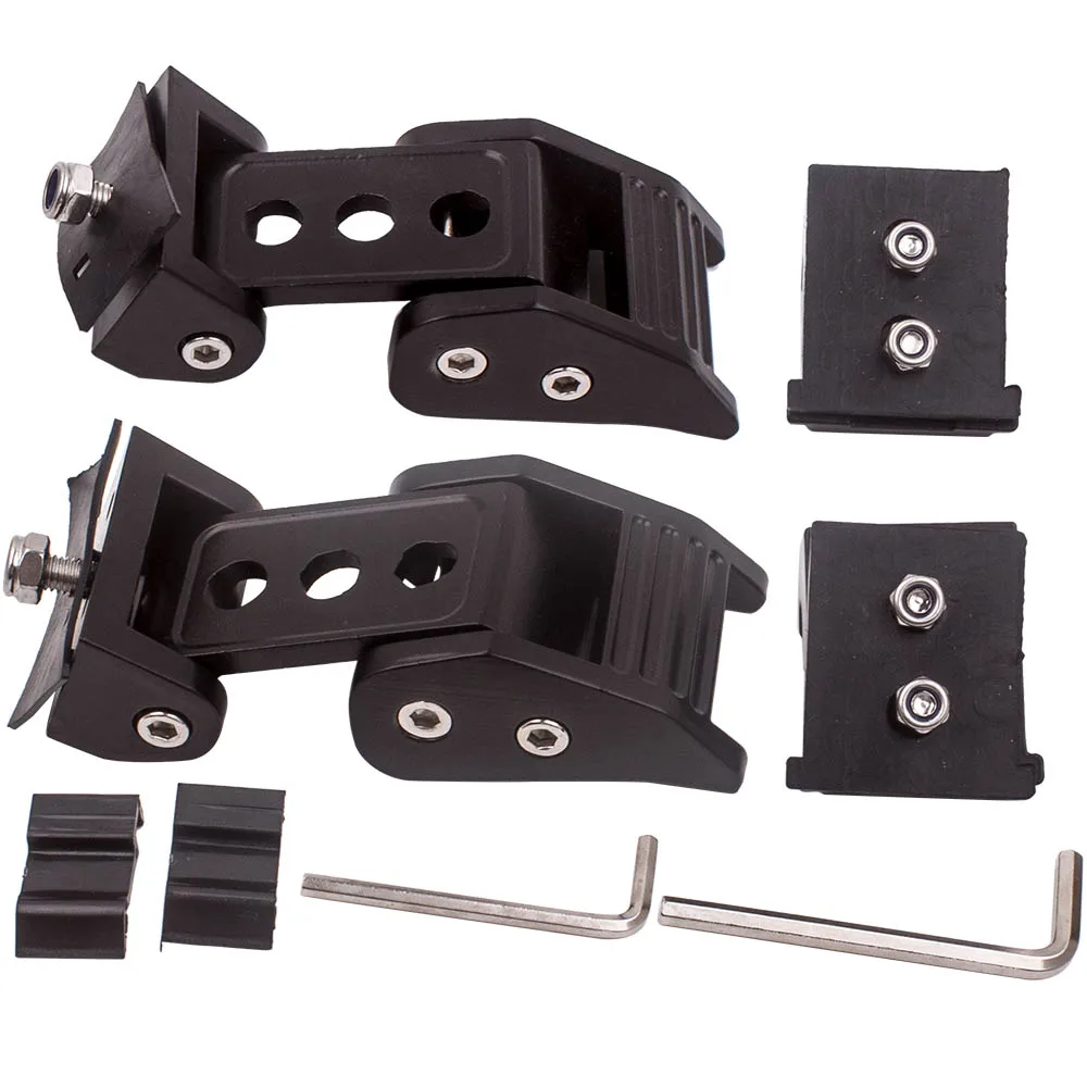 

Комплект замков-фиксаторов капота для Jeep Wrangler JK JL Unlimited с резиновыми накладками