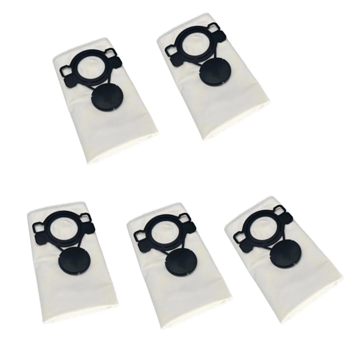 5PCS Dust Bags for Nilfisk 107419593 ATTIX 33/ATTIX 44 Robot Vacuum Cleaner Accessories Replacement Garbage Dust Bags