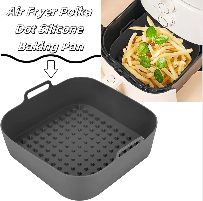 

Air Fryer Silicone Cake Pan Muffin Cups Round Cake Cups for DIY Baking,Non-Stick Silicone Baking Mold Mat