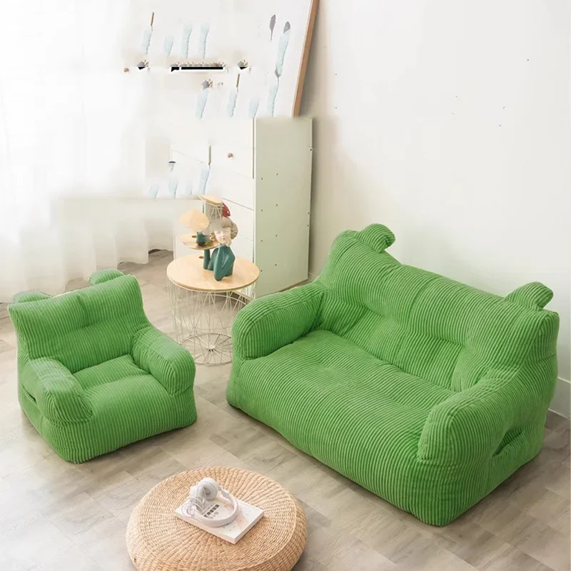 Double Sleep Beanbag Sofa Recliner Tatami Children Lazy Beanbag Sofa Small Apartment Muebles Para Salas Modernos Home Furniture