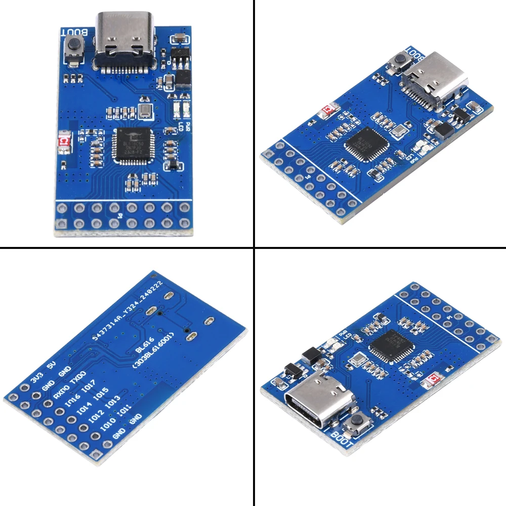 Diymore BL616 Development Board RISCV Core WIFI6 BT IoT Development Board Module Type-C 5V USB 480M high-speed USB2.0