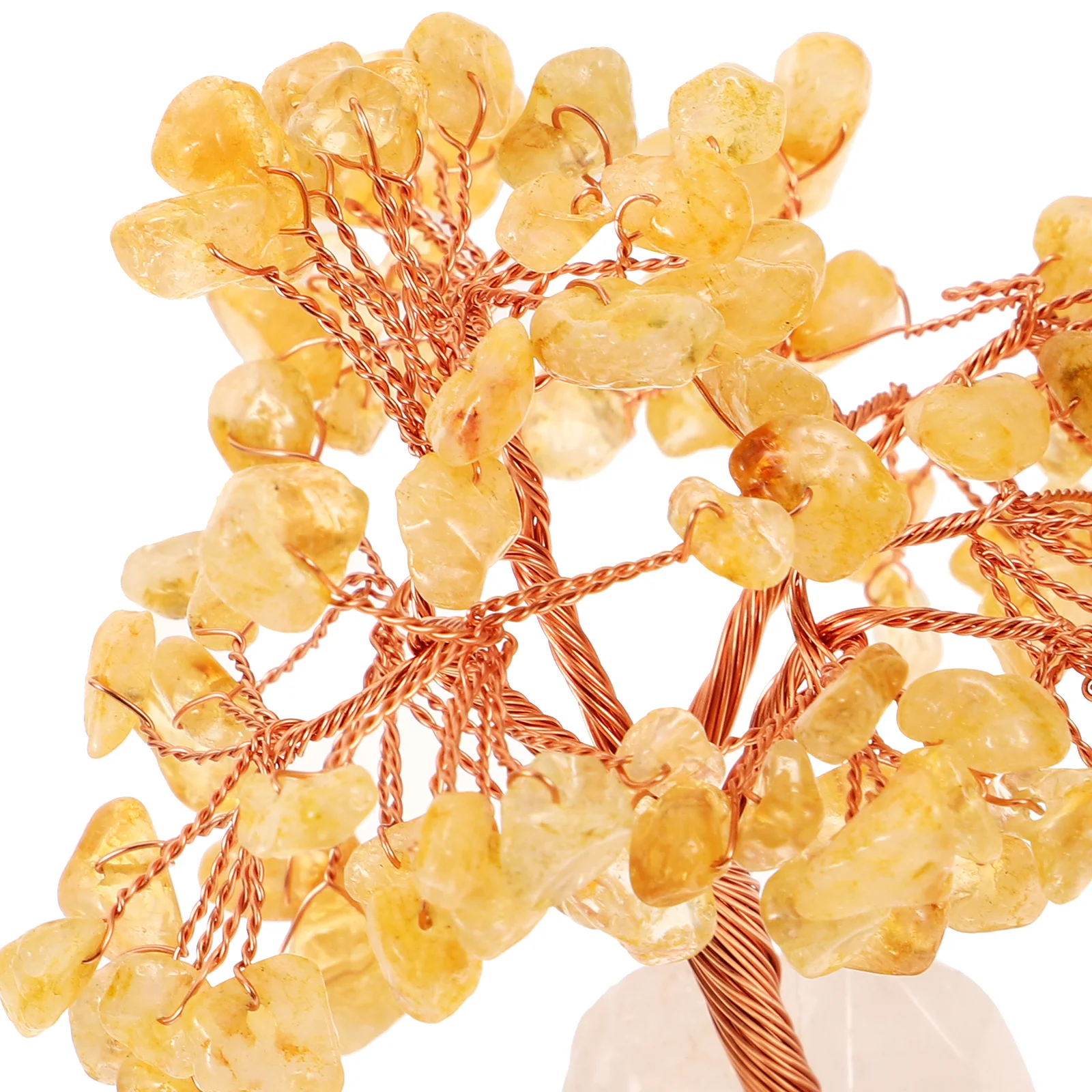 

Yellow Crystal Tree Night Light Small Lamp For Bedroom Aesthetic Desk Decor Crystal Table Lamp Bedside Night Stand Light