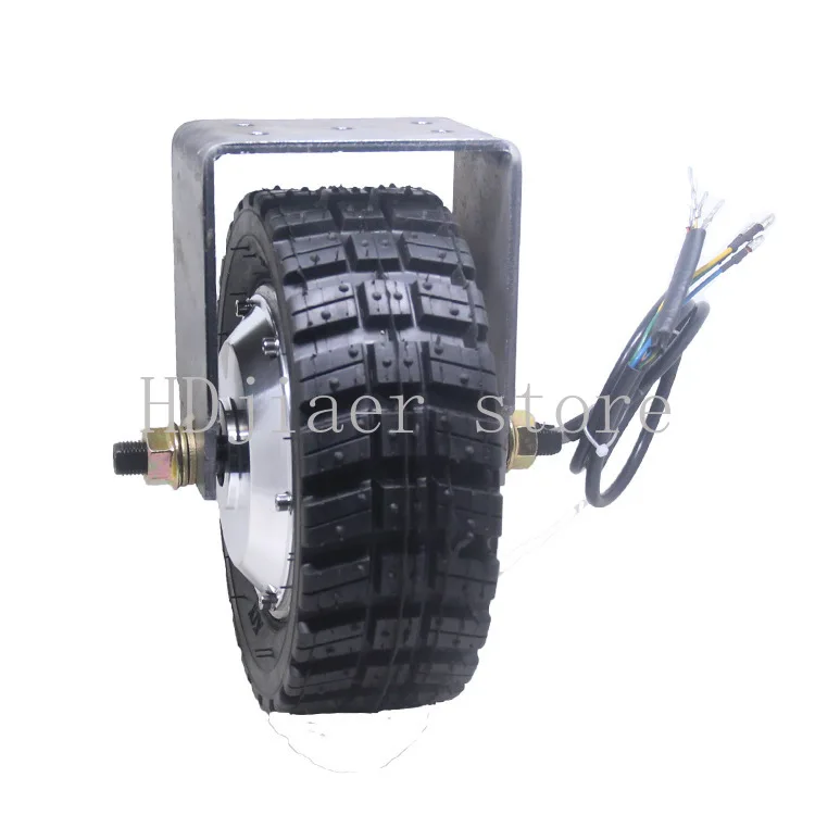 

8 inch toothed DC brushless wheel hub motor low speed high torque robot dining car tool track electric trailer