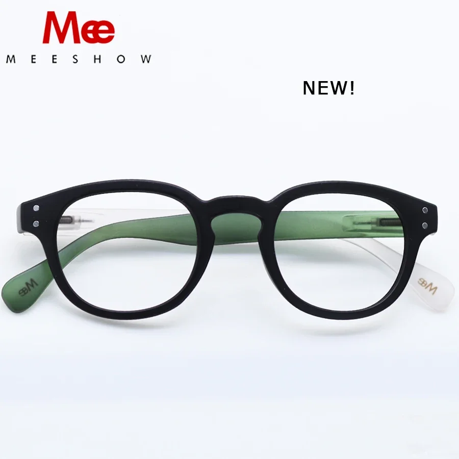 

Meeshow 2024 New Reading Glasses Anti blue ray eyeglasses Style Quality Spring Men Women blue light blocking presbyopia 0 1513