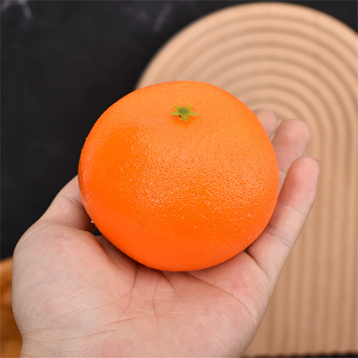 6PCS, Simulation Oranges, Artificial Tangerines Model, Fake Fruit Home Furnishings, Restaurant Fruit Tray Decoration Photography