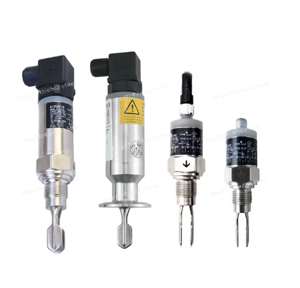 1pc Compact Tuning Fork Level Switch for Industrial Pipe Water Level Control Sensor