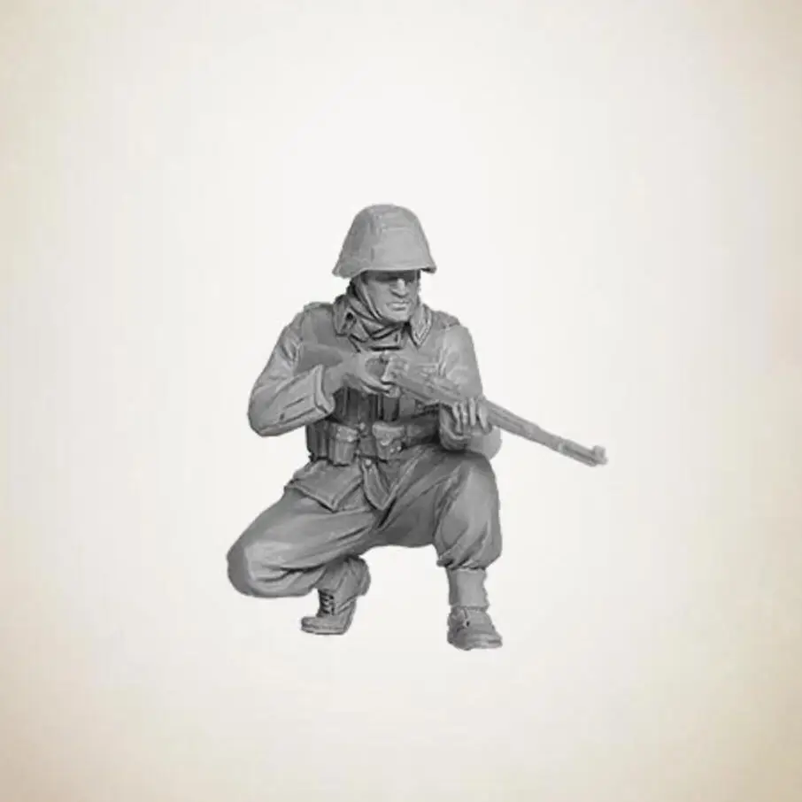 1/35  Resin Model Figure GK， Unassembled and unpainted kit