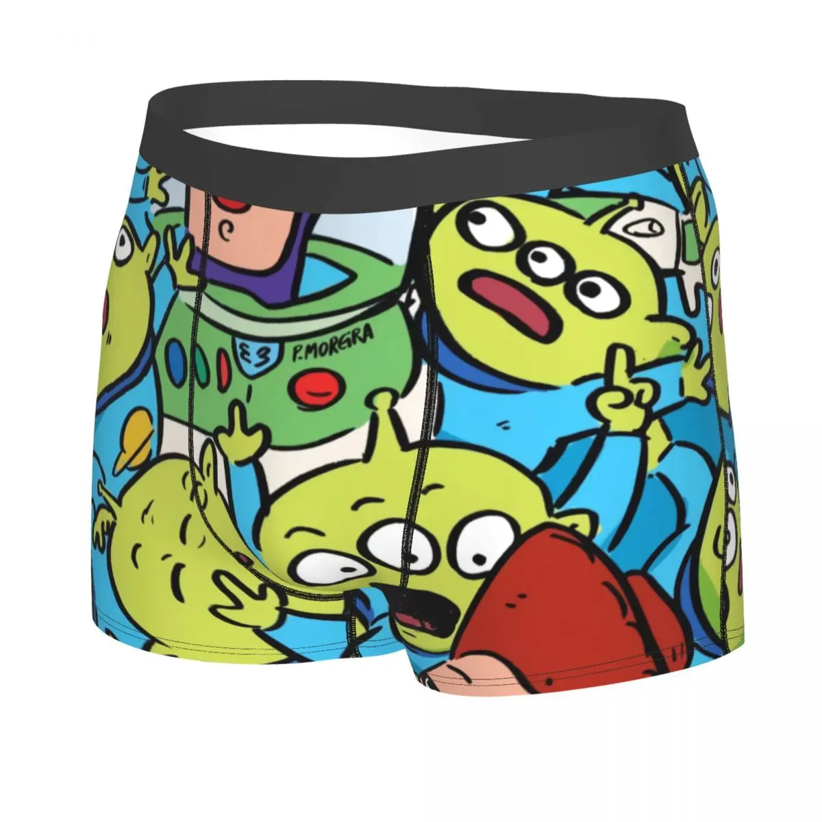 Male Fashion Cartoon Toy Story Underwear Boxer Briefs Breathable Shorts Panties Underpants