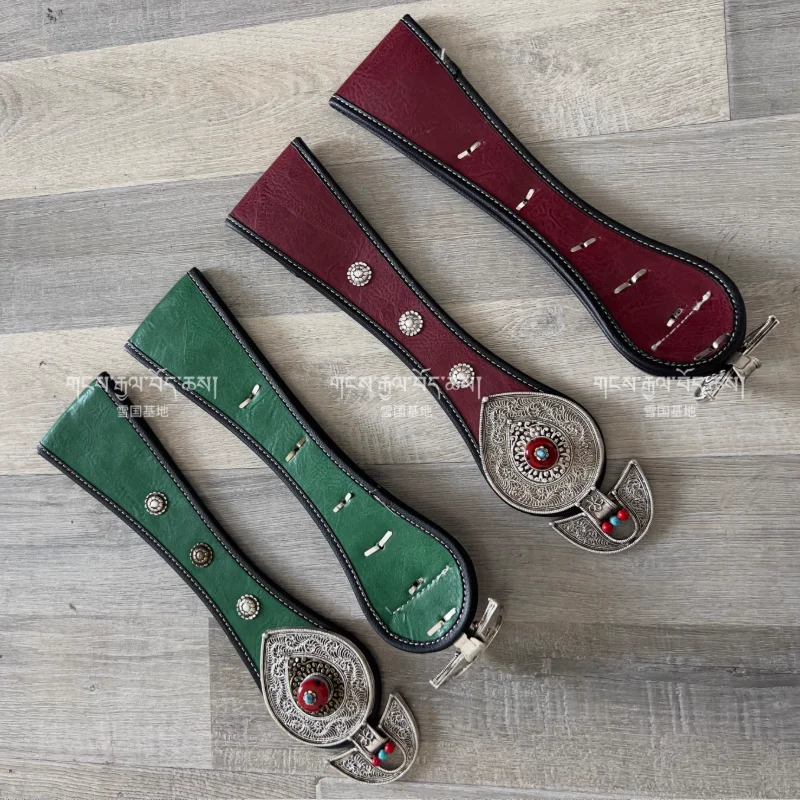 

Chinese Women's Tibetan Robe Accessories Dance Performance Waist Chain