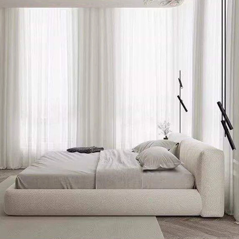 Modern Design Massage Bed Bedroom Frame Double Luxury Queen Floor Full Simple Bed Sleeping Space Saving Muebles Home Furniture