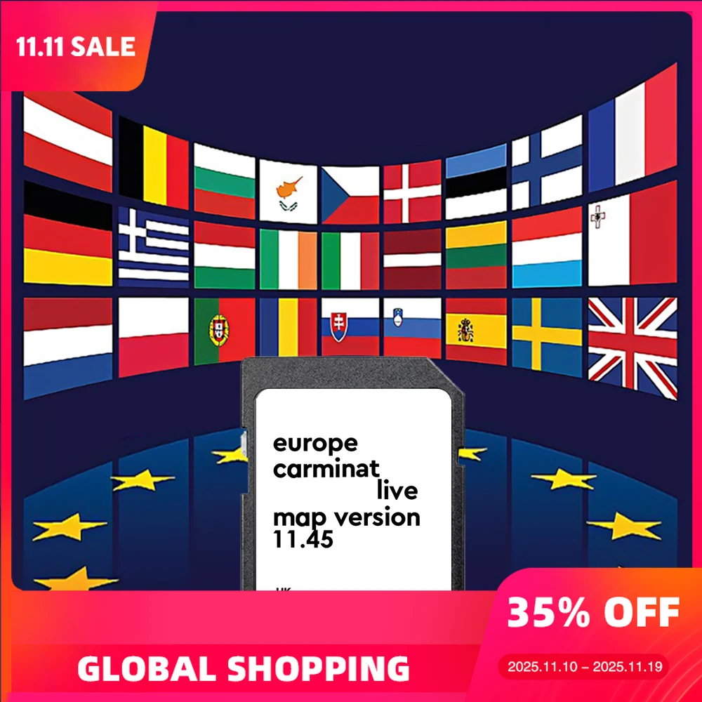 

Carminat Live 11.45 for Renault Fluence Scenic Kangoo 2011-2013 Car Update Europe Map Navigation SD GPS Card