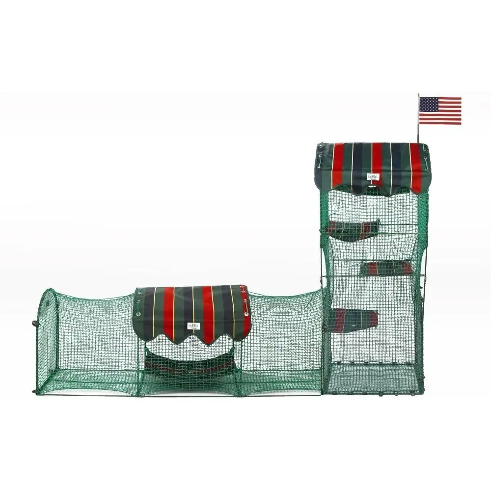 

Green Outdoor Cat Enclosure - Countryside Inspired Collection