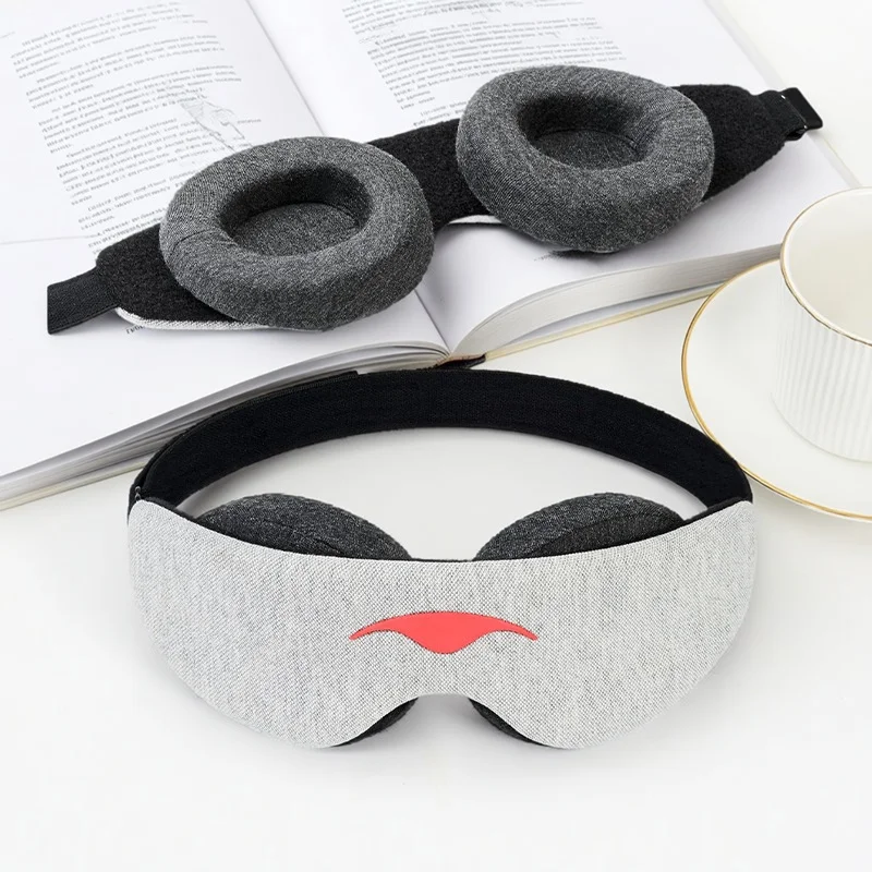Adjustable Sleep Eye Mask with Detachable Eye Cup Cross-Border Manta Sp Mask Light Blocking Eye Cover for Home Use