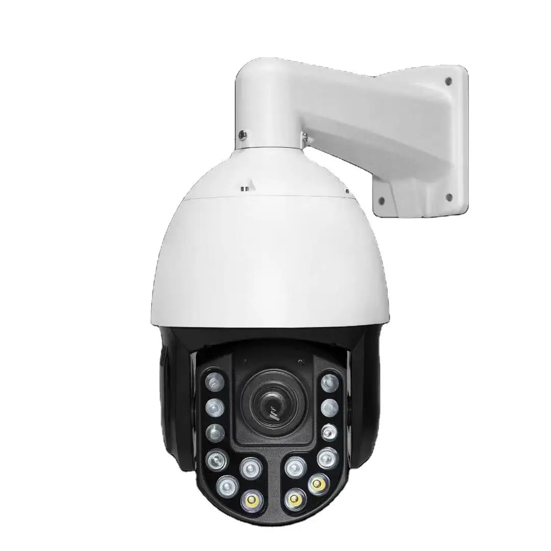 4K 6MP/8MP CMOS 36X Optical Zoom IP66 Waterproof POE PTZ Network Camera Two-Way Audio Alarm I/O Motion Detection Night Vision