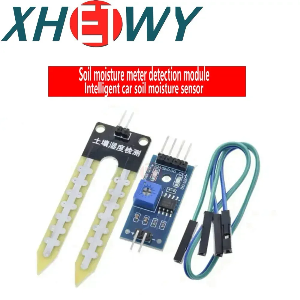 1PCS soil moisture measurement and detection module robot intelligent car soil sensor