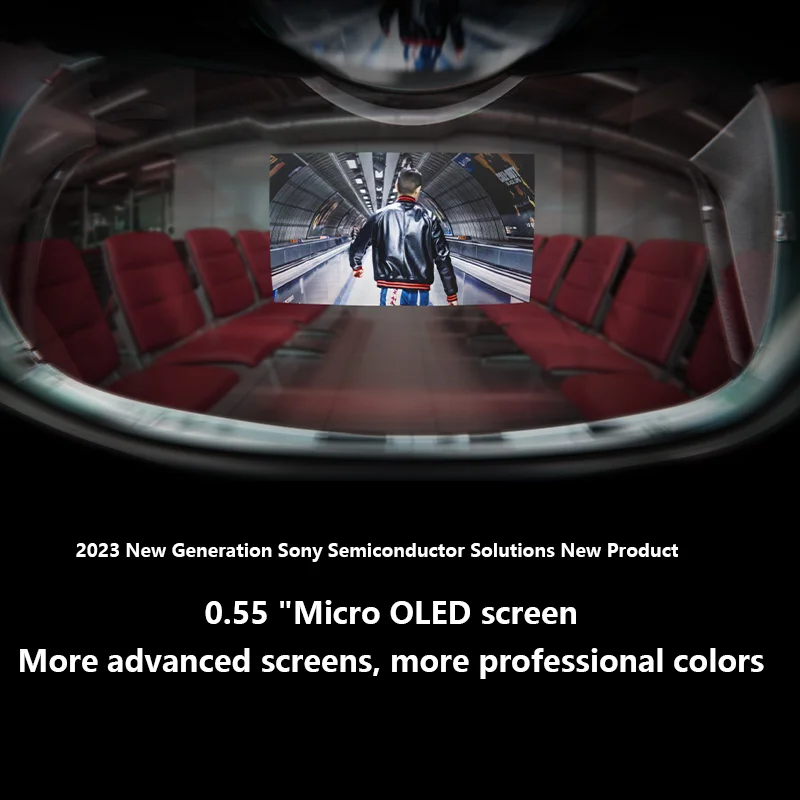 نظارات Xreal Air 2 AR الأصلية 120 هرتز 330 بوصة مايكرو OLED شاشة كبيرة 1080P عرض 75 جرام 120 هرتز نظارات ذكية نظارات مراقبة الألعاب #2